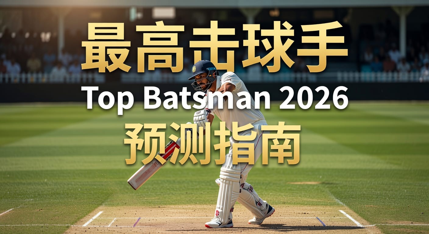 2026年最高击球手 Top Batsman 预测
