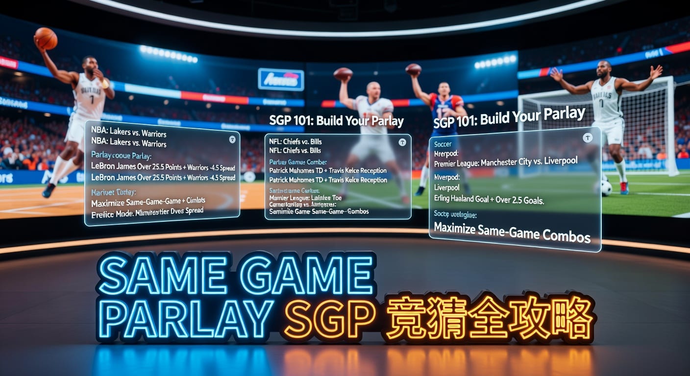 Same Game Parlay SGP 详解：赛事竞猜组合策略