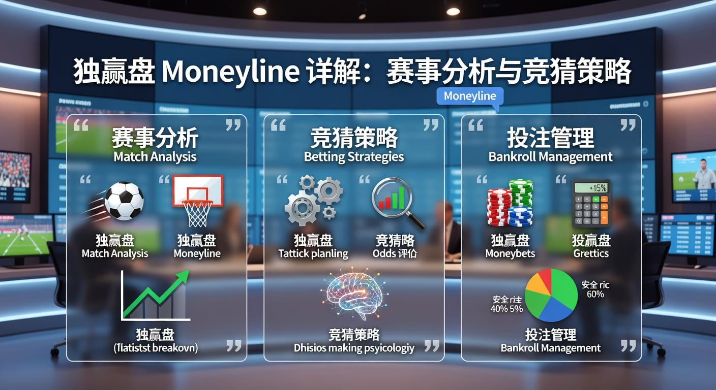 独赢盘 Moneyline 详解：最新赛事分析技巧