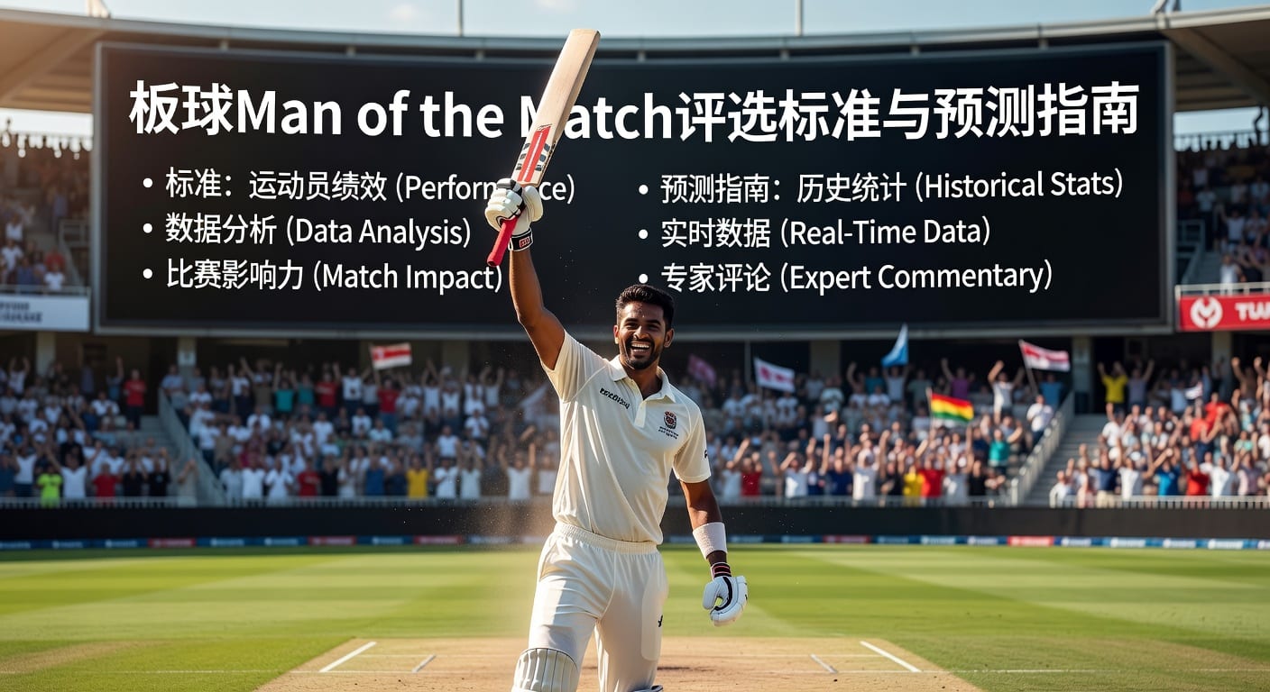 板球Man of the Match评选标准+经典时刻