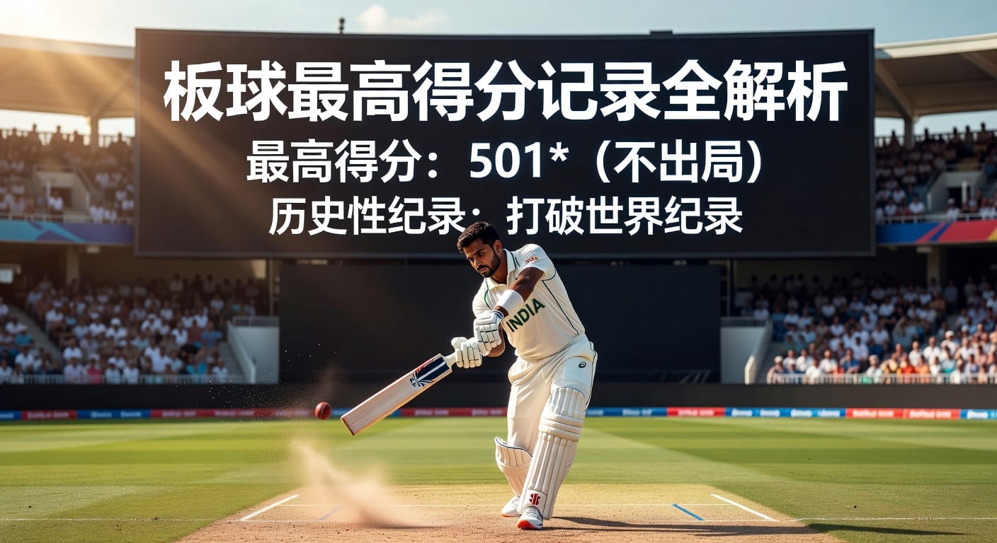 板球最高得分Top记录：测试赛ODI T20球员详解