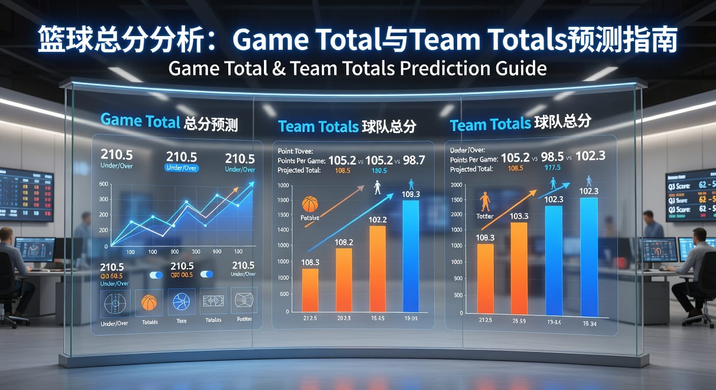 篮球总分：Game Total与Team Totals预测技巧