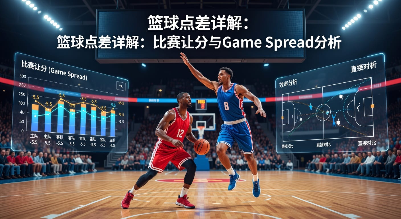 篮球点差比赛让分：Game Spread如何分析预测