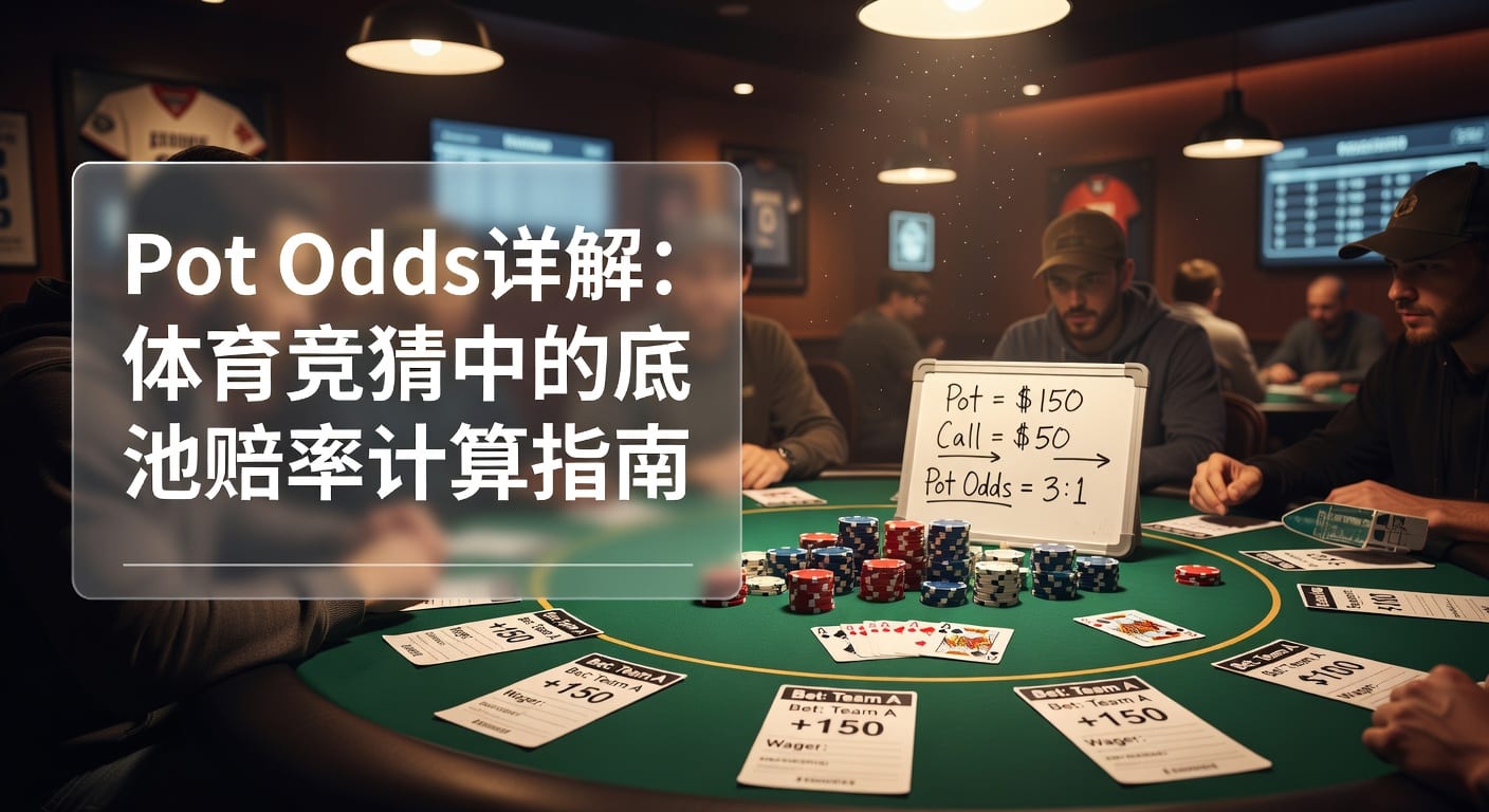 底池赔率 pot odds 详解：体育竞猜必备计算方法