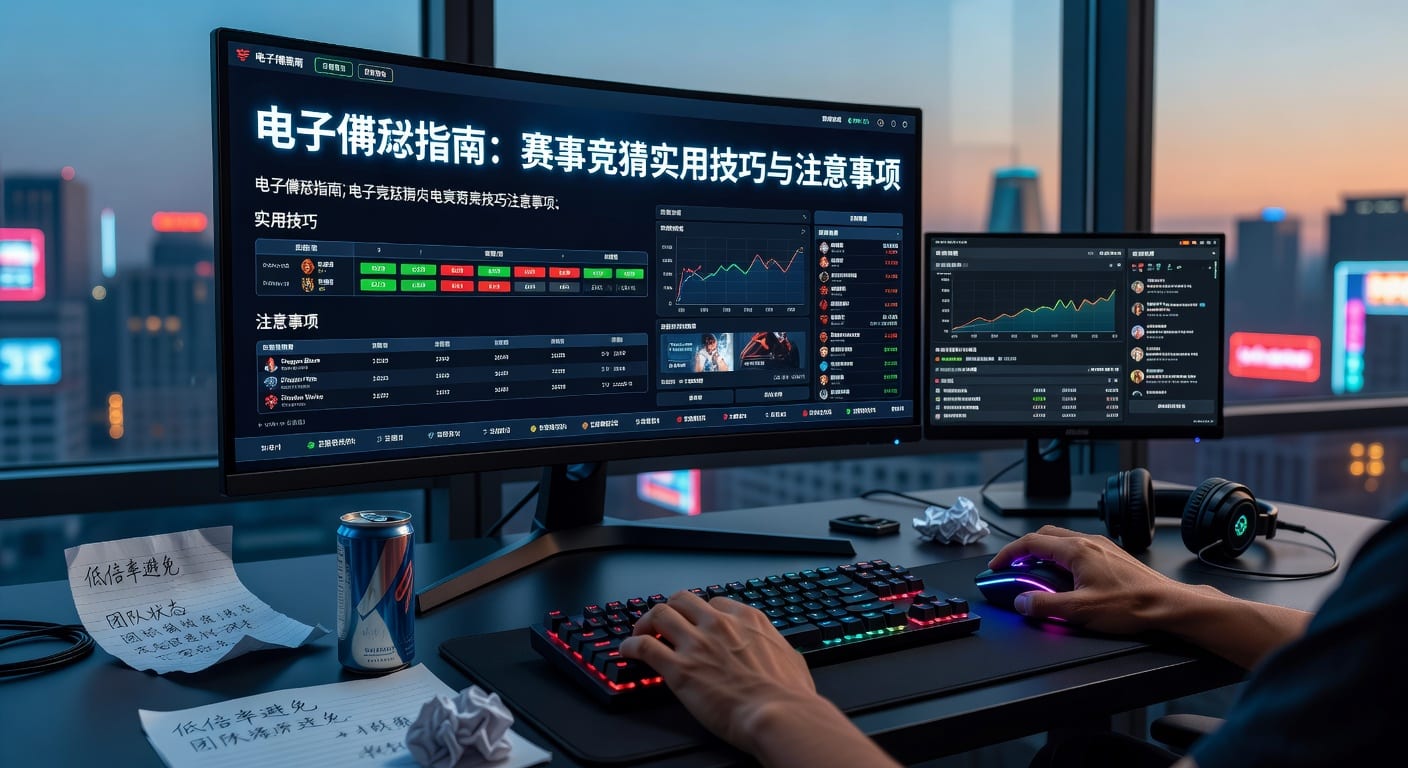 电子博彩指南：赛事分析技巧与竞猜策略